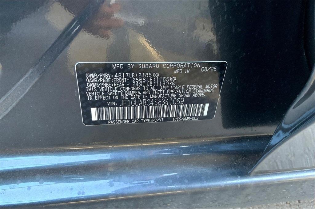 new 2025 Subaru Impreza car, priced at $24,916