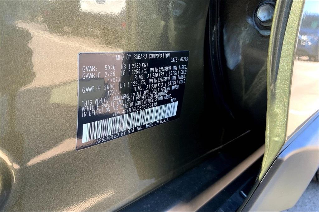 new 2025 Subaru Outback car, priced at $43,013