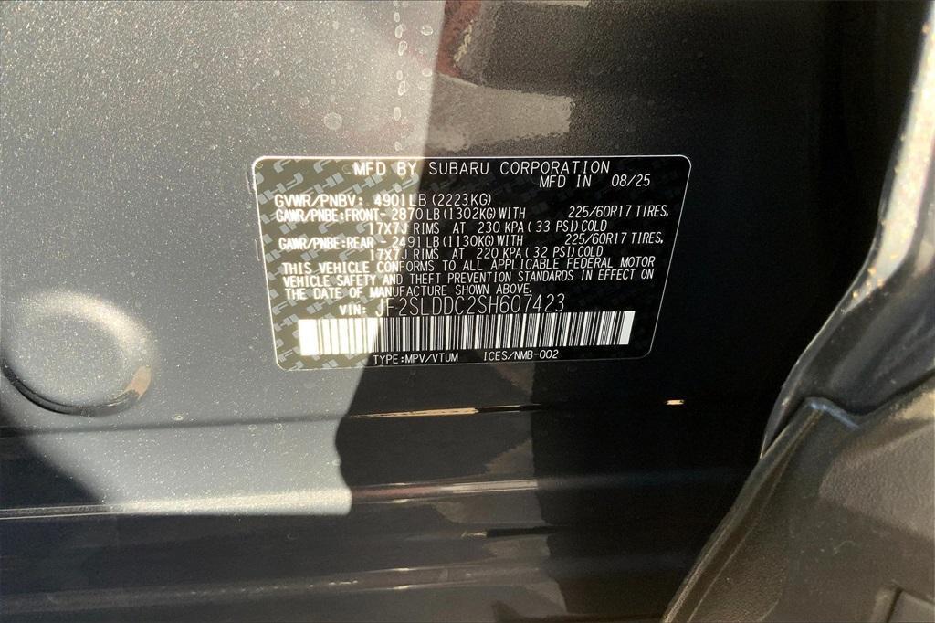 new 2025 Subaru Forester car, priced at $35,925