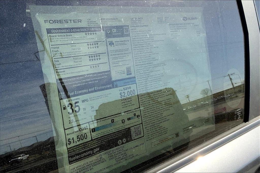 new 2025 Subaru Forester Hybrid car, priced at $37,553