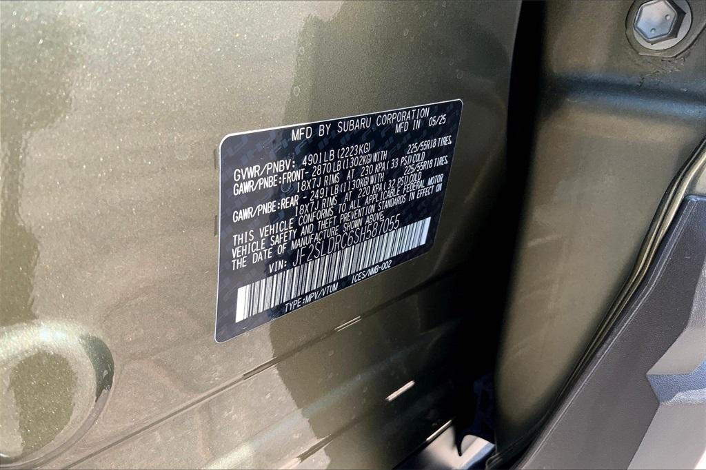 new 2025 Subaru Forester car, priced at $39,715