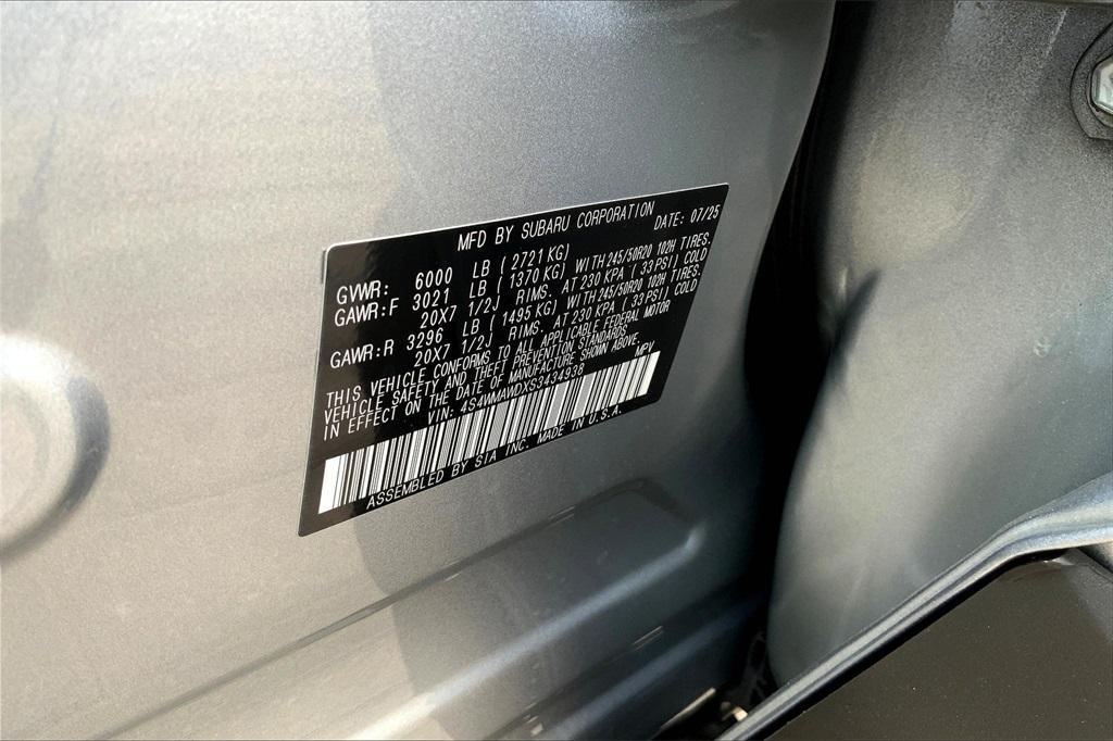 new 2025 Subaru Ascent car, priced at $50,679
