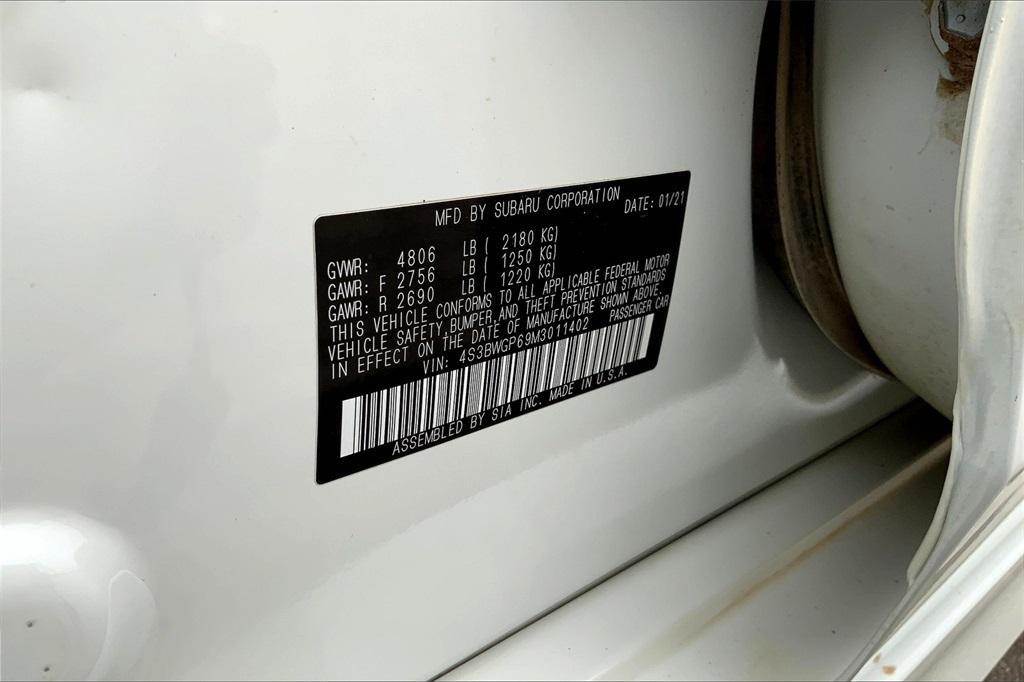 used 2021 Subaru Legacy car, priced at $21,850