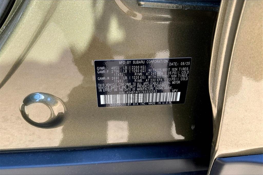 new 2025 Subaru Outback car, priced at $37,603