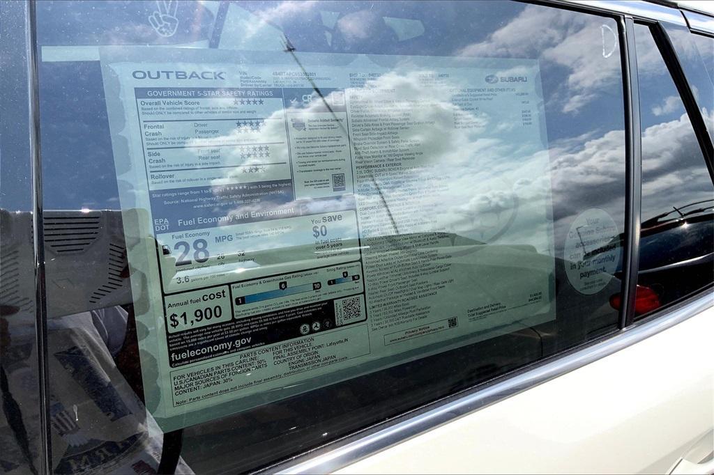 new 2025 Subaru Outback car, priced at $44,584