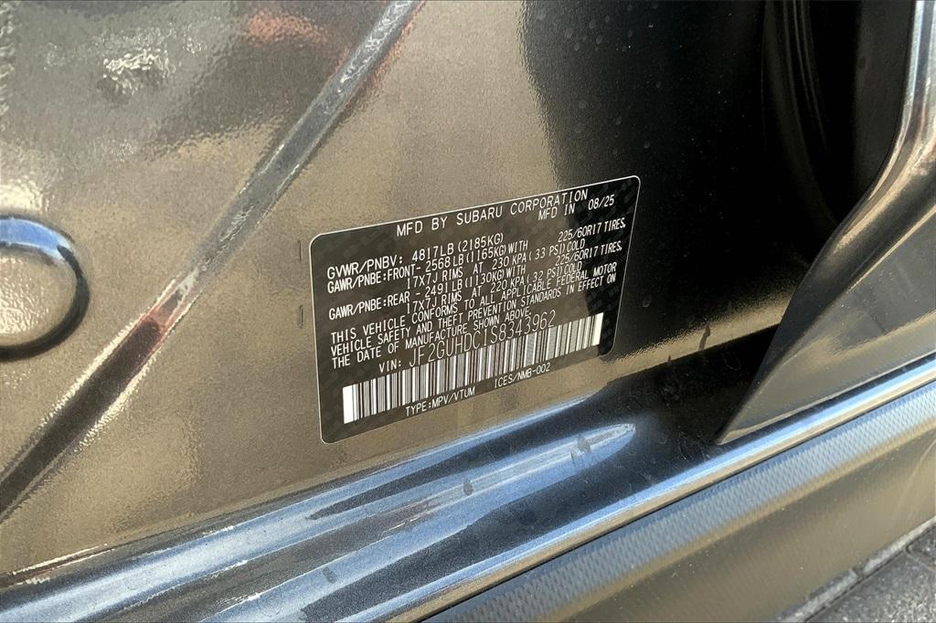 new 2025 Subaru Crosstrek car, priced at $30,676