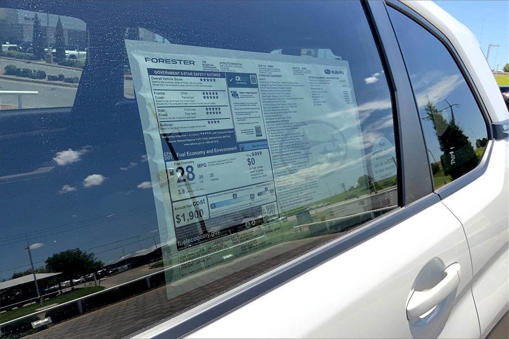 new 2025 Subaru Forester car, priced at $44,125