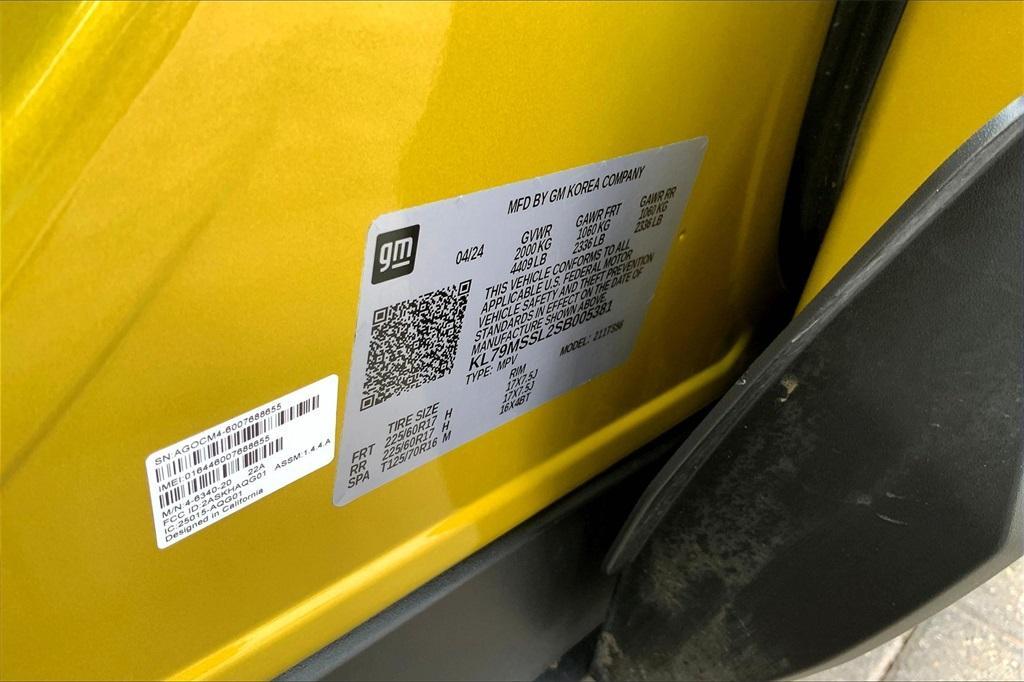 used 2025 Chevrolet TrailBlazer car, priced at $26,150