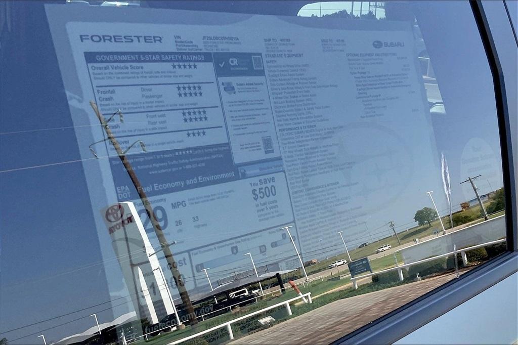 new 2025 Subaru Forester car, priced at $36,934