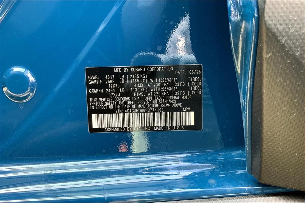 new 2025 Subaru Crosstrek car, priced at $35,827