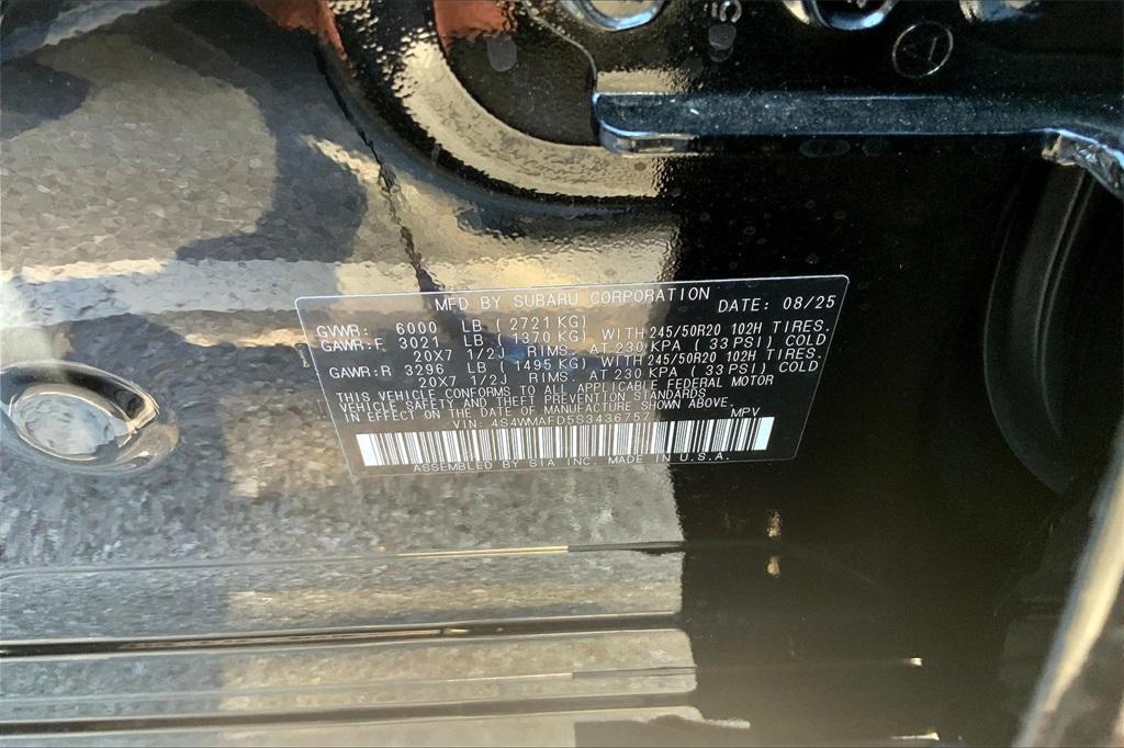 new 2025 Subaru Ascent car, priced at $43,262