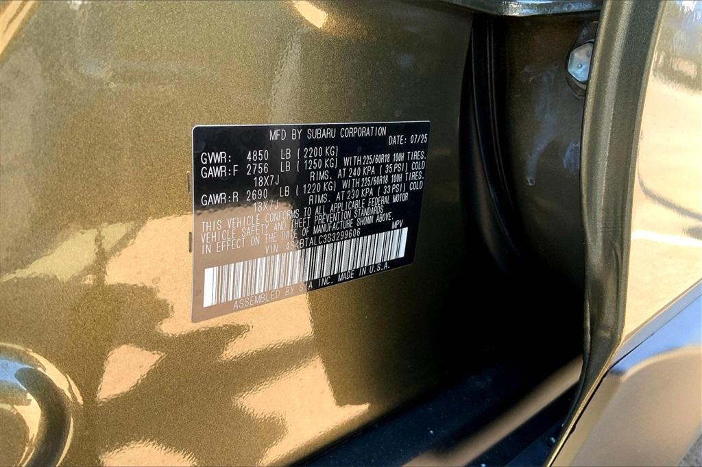 new 2025 Subaru Outback car, priced at $37,868