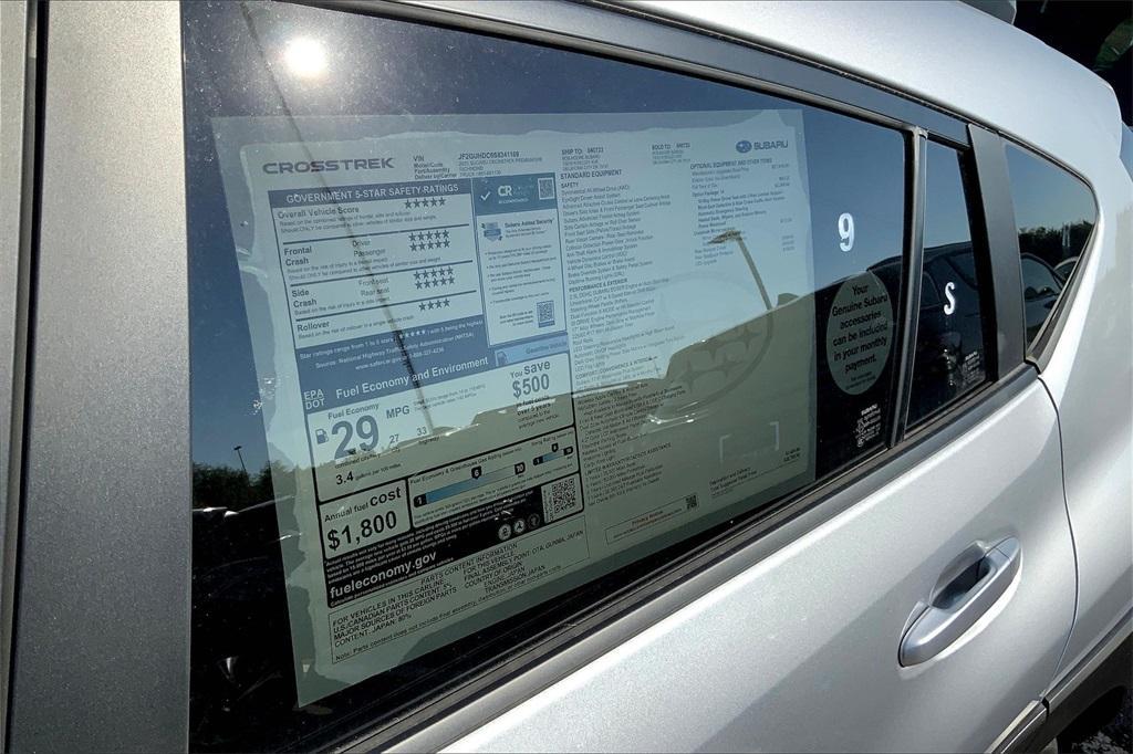 new 2025 Subaru Crosstrek car, priced at $32,702