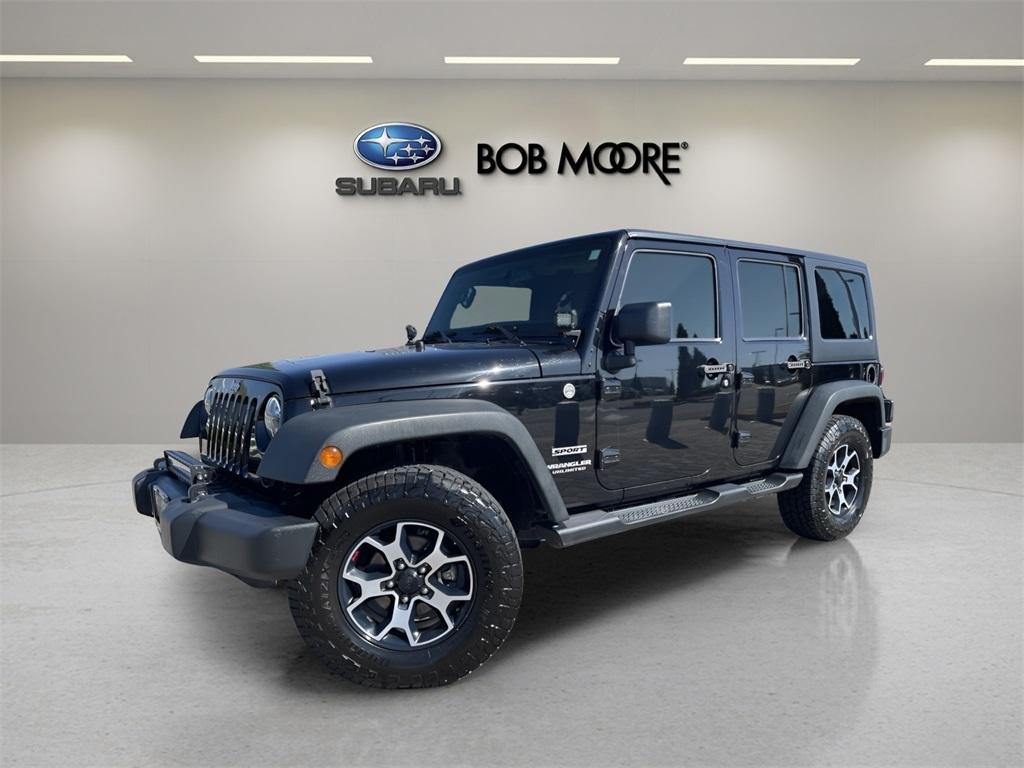 used 2013 Jeep Wrangler Unlimited car, priced at $14,850
