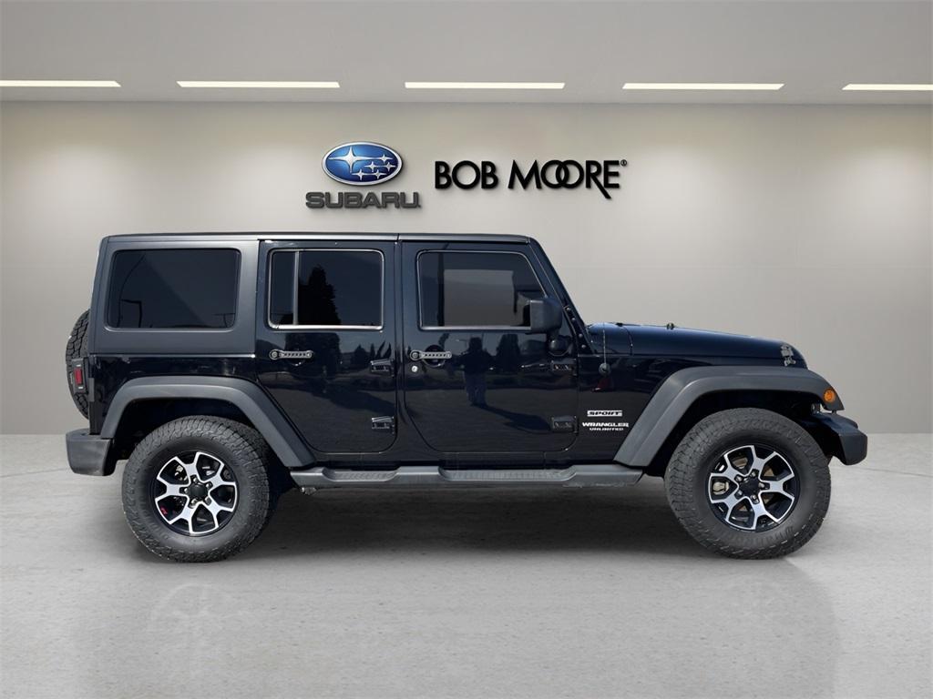 used 2013 Jeep Wrangler Unlimited car, priced at $14,005