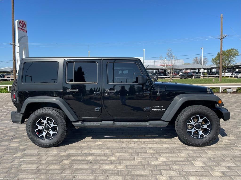 used 2013 Jeep Wrangler Unlimited car, priced at $15,988