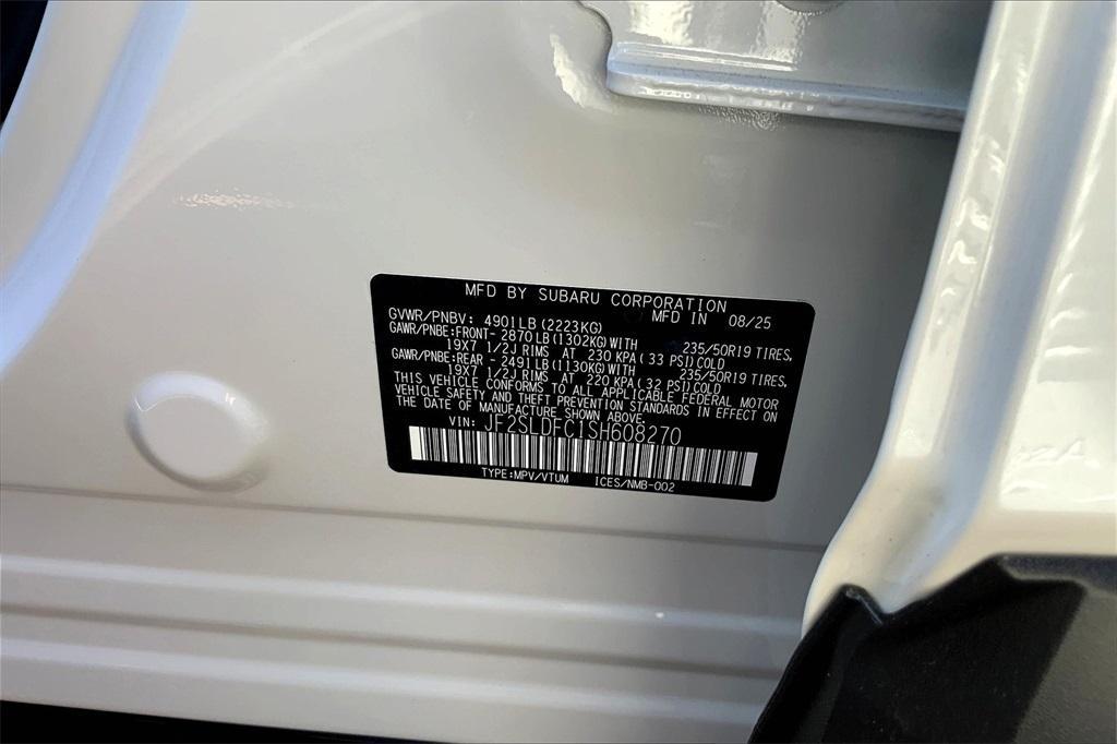 new 2025 Subaru Forester car, priced at $38,770