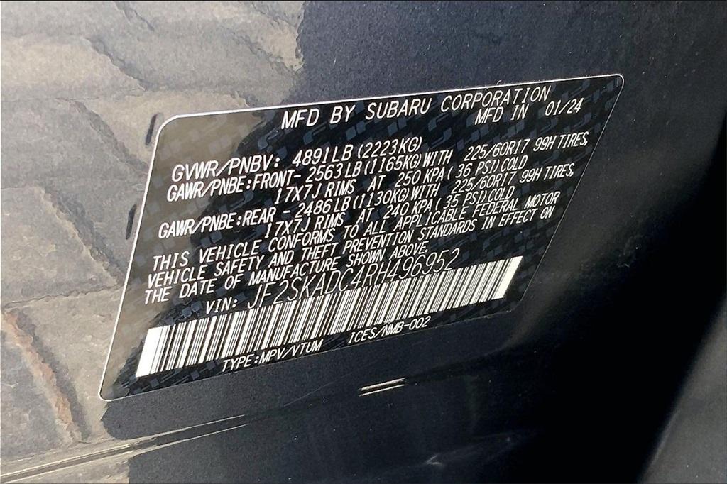 used 2024 Subaru Forester car, priced at $26,500