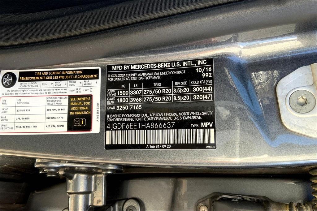 used 2017 Mercedes-Benz GLS 450 car, priced at $11,750