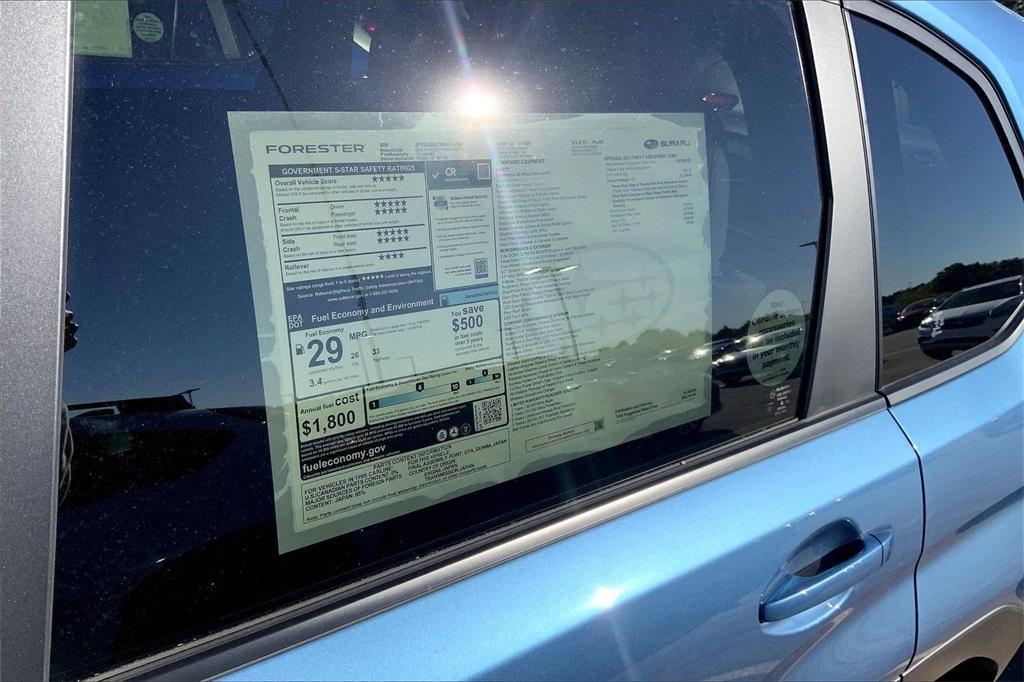 new 2025 Subaru Forester car, priced at $36,751