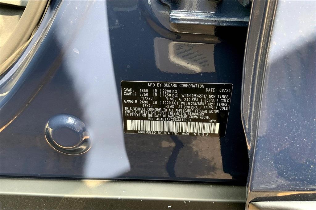 new 2025 Subaru Outback car, priced at $36,686