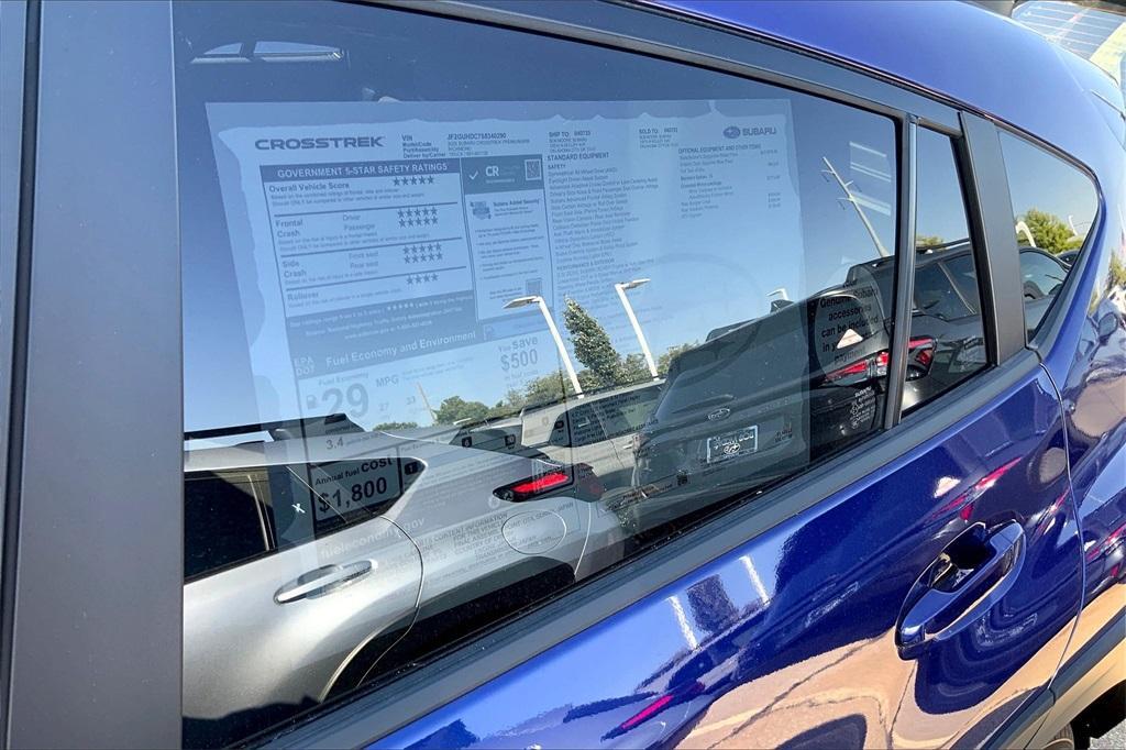 new 2025 Subaru Crosstrek car, priced at $30,457
