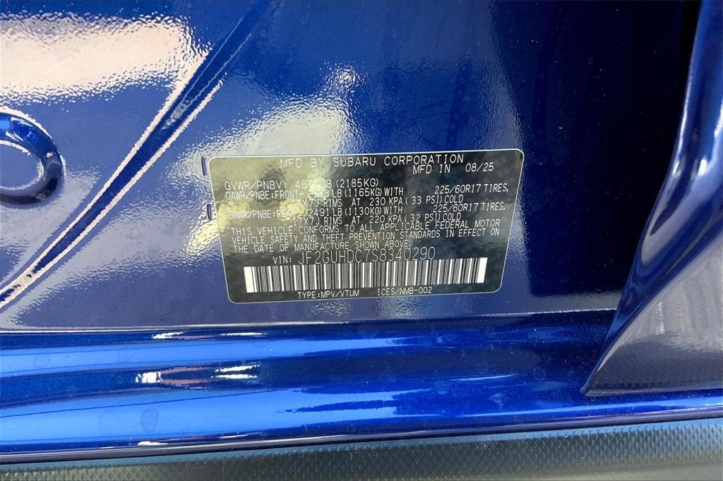 new 2025 Subaru Crosstrek car, priced at $30,457