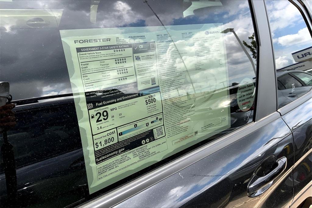 new 2025 Subaru Forester car, priced at $37,370