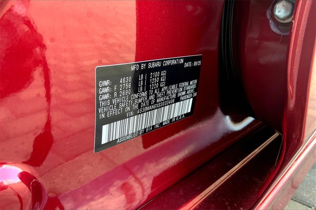 new 2025 Subaru Legacy car, priced at $35,094