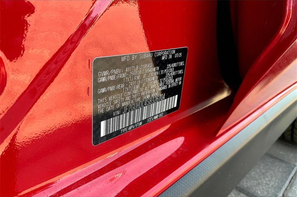 new 2025 Subaru Crosstrek car, priced at $30,541