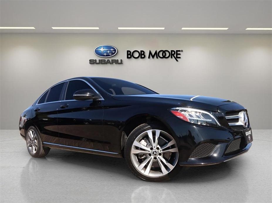 used 2019 Mercedes-Benz C-Class car, priced at $25,000