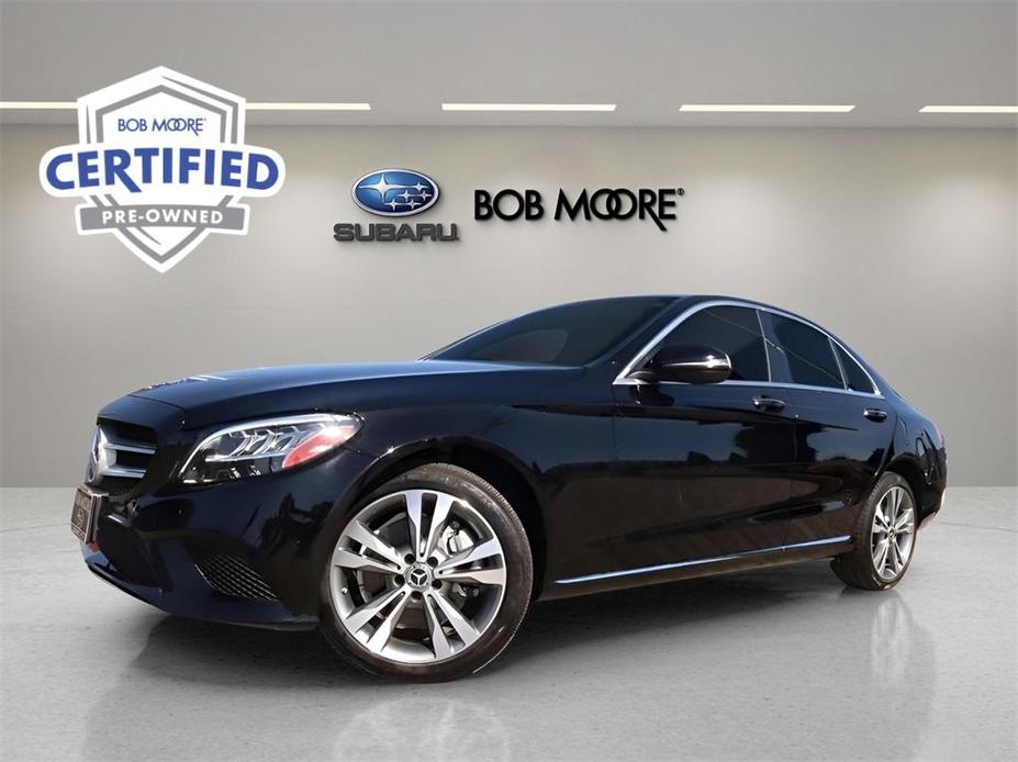 used 2019 Mercedes-Benz C-Class car, priced at $25,000