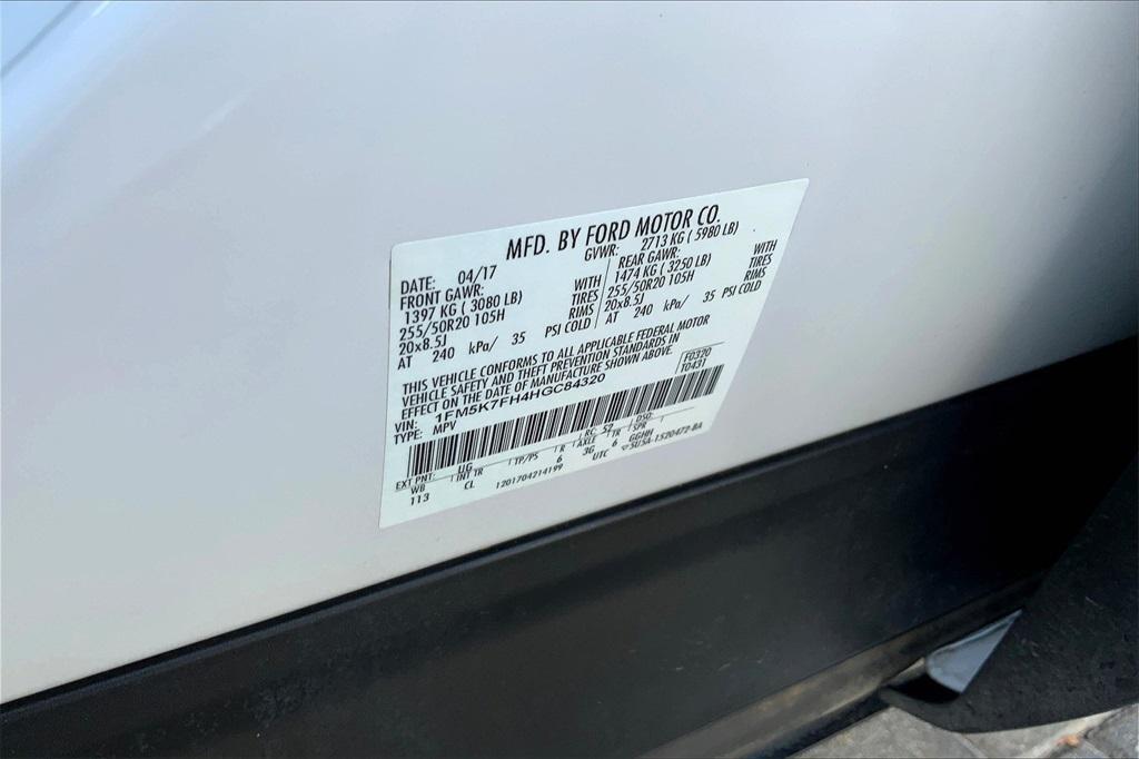 used 2017 Ford Explorer car, priced at $17,450