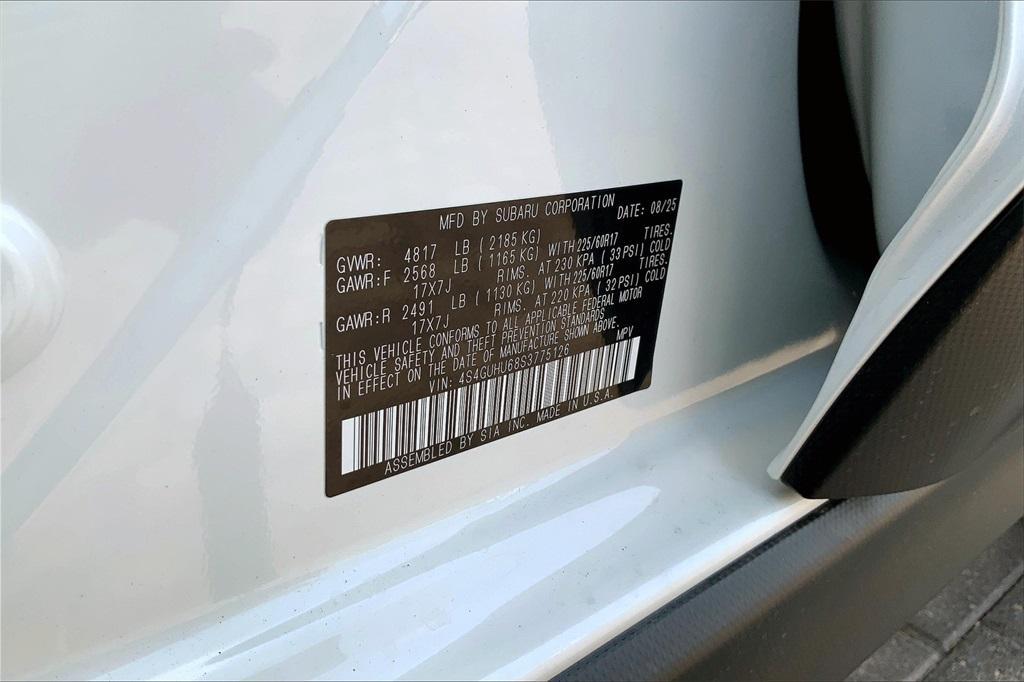 new 2025 Subaru Crosstrek car, priced at $35,827