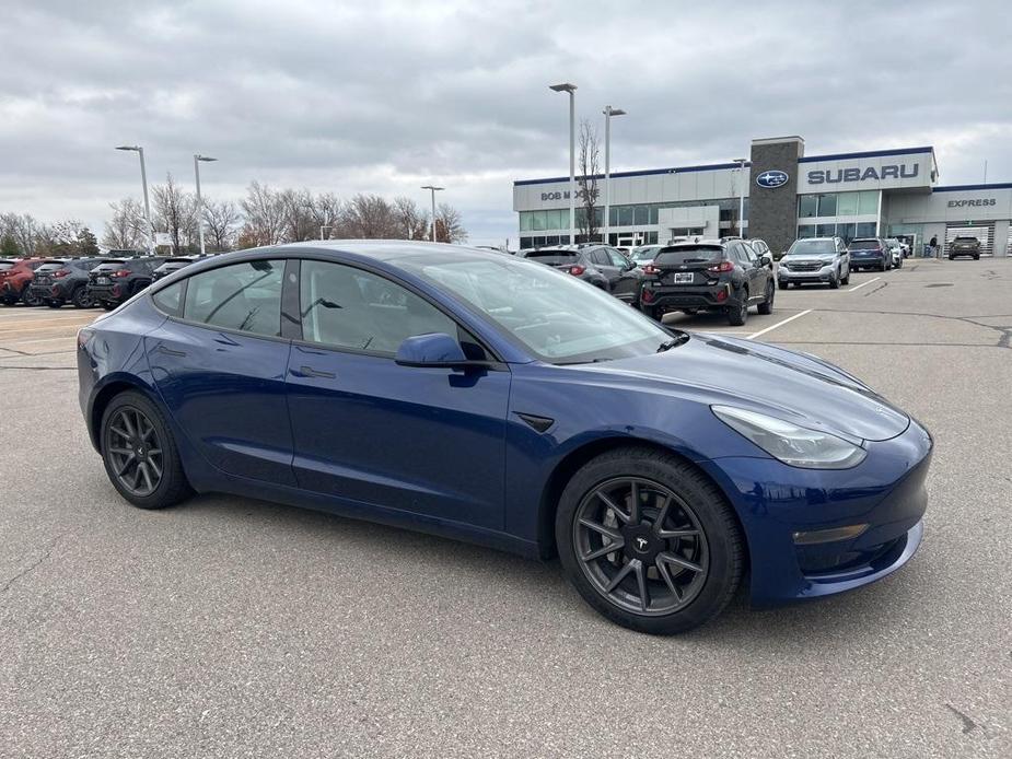 used 2022 Tesla Model 3 car, priced at $29,500