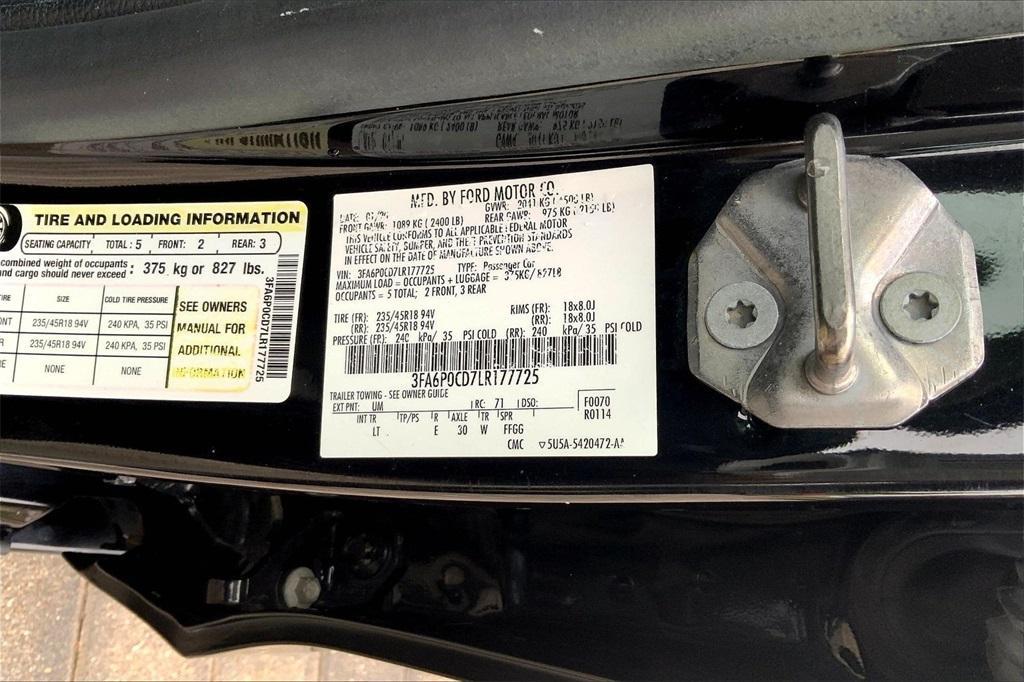 used 2020 Ford Fusion car, priced at $13,750