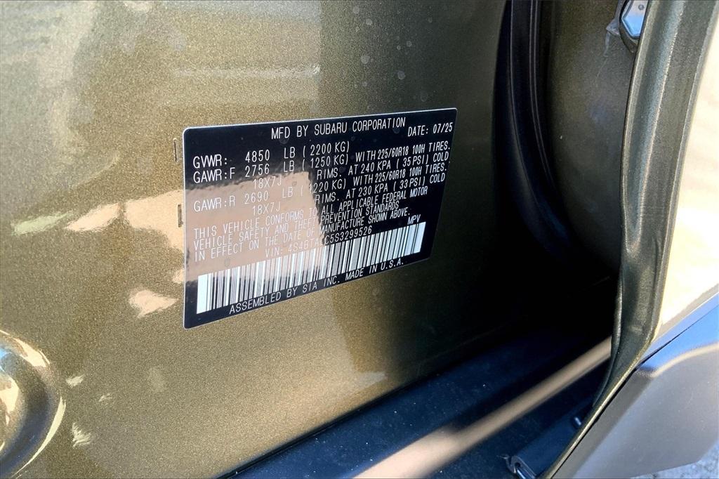 new 2025 Subaru Outback car, priced at $37,868