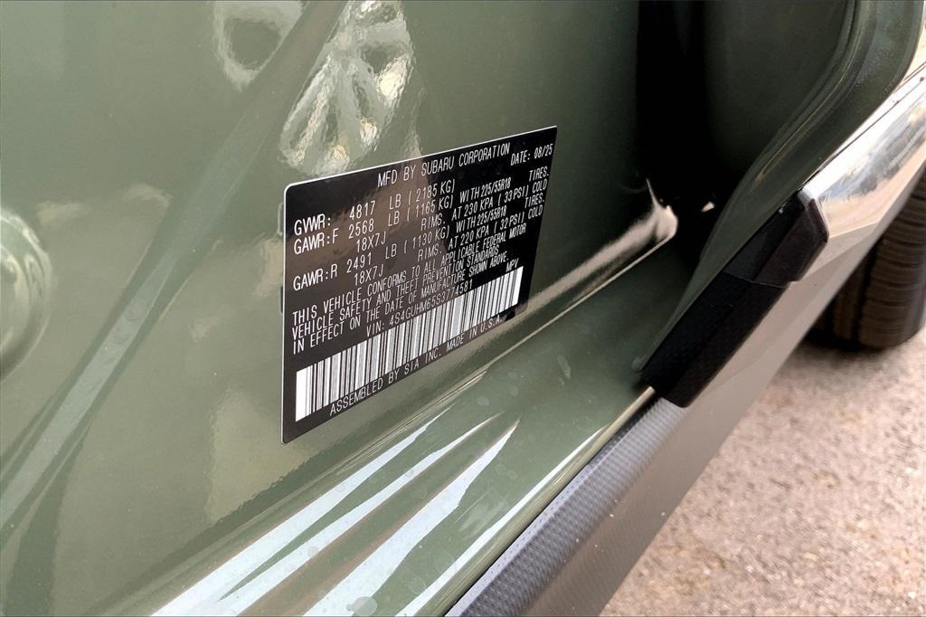 new 2025 Subaru Crosstrek car, priced at $34,703