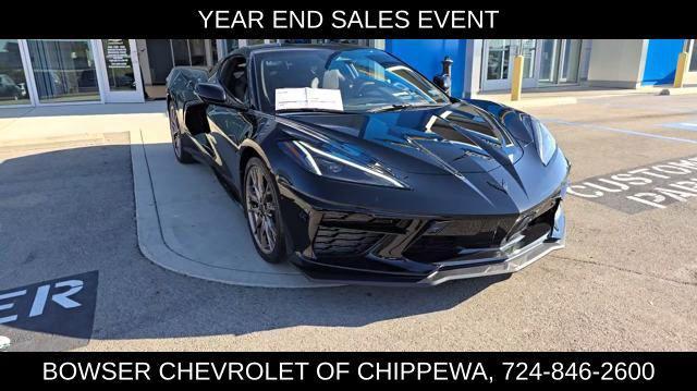 new 2025 Chevrolet Corvette car, priced at $77,990