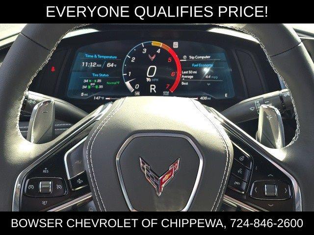 new 2025 Chevrolet Corvette car, priced at $77,480