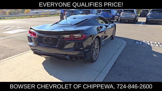 new 2025 Chevrolet Corvette car, priced at $77,480