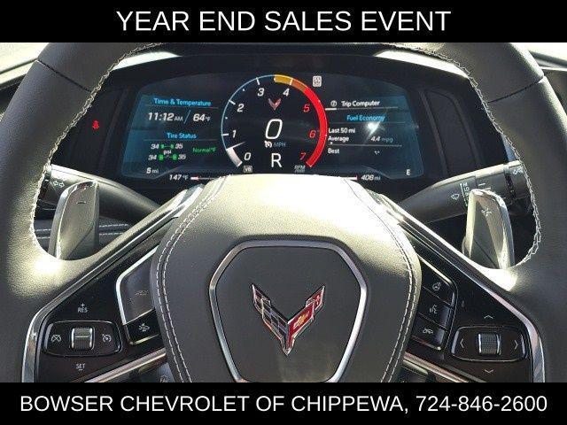 new 2025 Chevrolet Corvette car, priced at $77,990