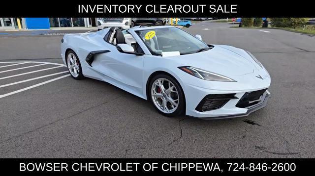 used 2022 Chevrolet Corvette car, priced at $71,435