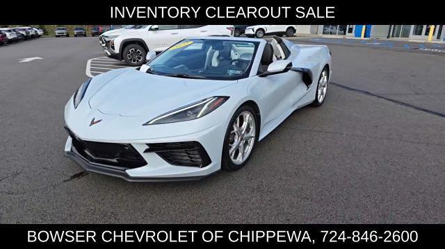 used 2022 Chevrolet Corvette car, priced at $71,435