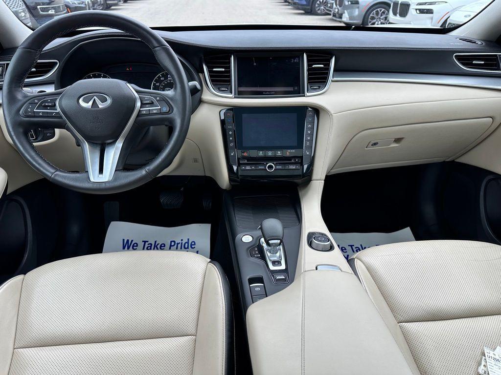 used 2021 INFINITI QX50 car, priced at $25,424