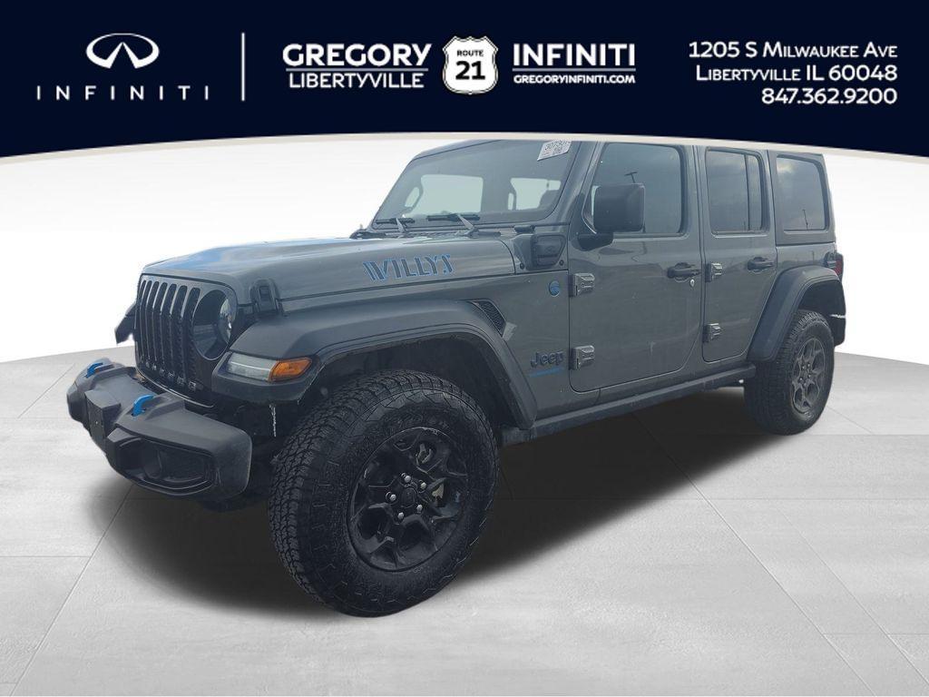 used 2023 Jeep Wrangler 4xe car, priced at $27,886