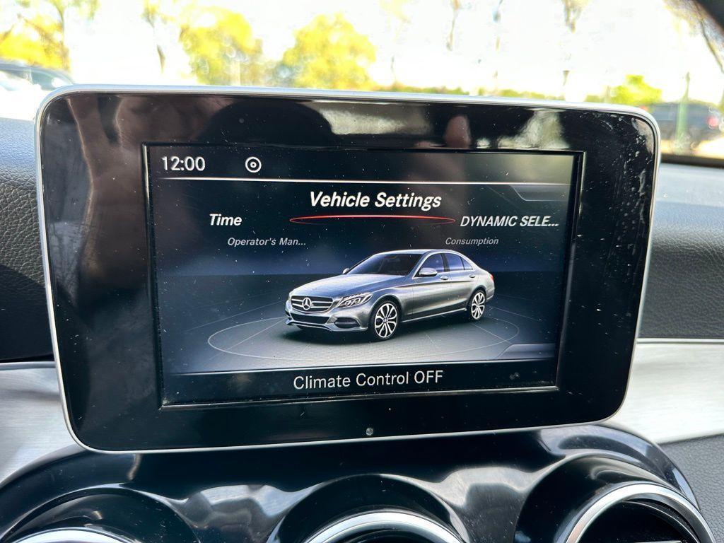 used 2016 Mercedes-Benz C-Class car, priced at $9,498