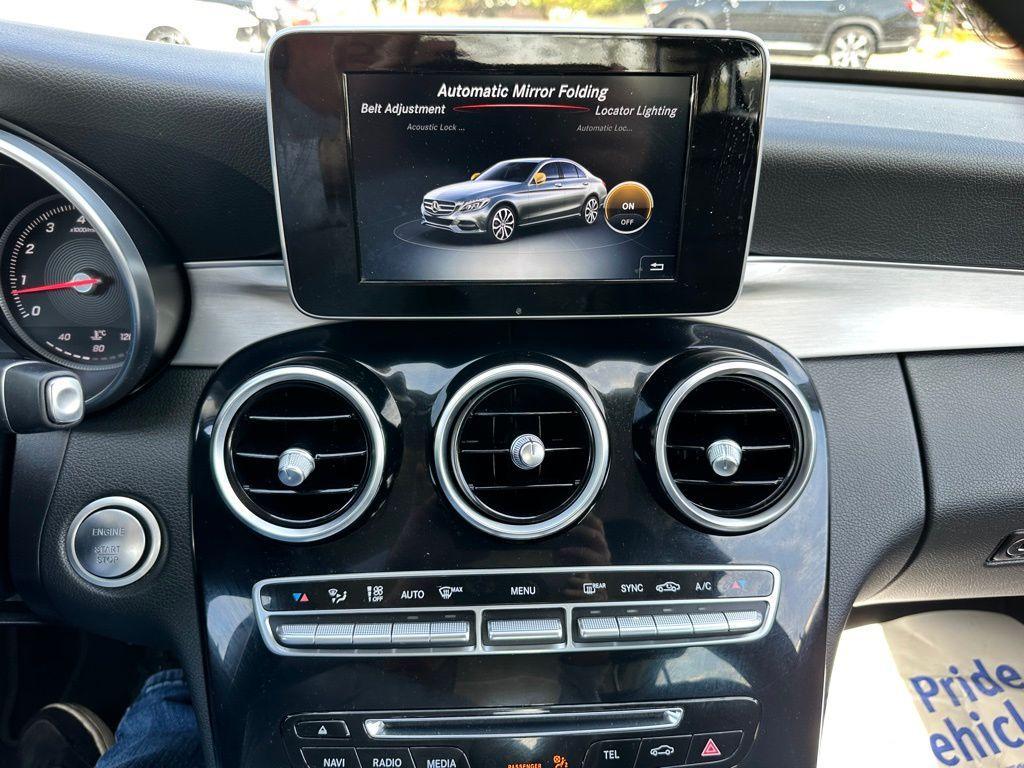 used 2016 Mercedes-Benz C-Class car, priced at $9,498