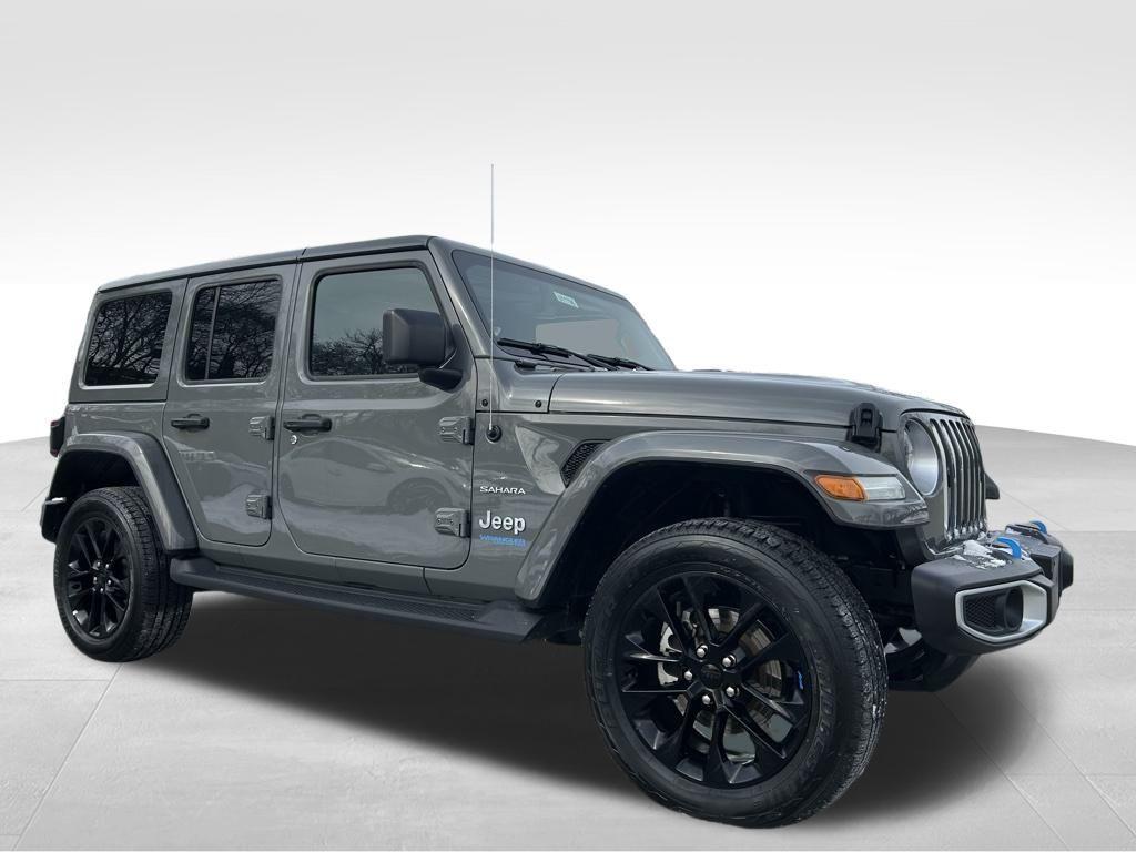 used 2022 Jeep Wrangler Unlimited 4xe car, priced at $29,386