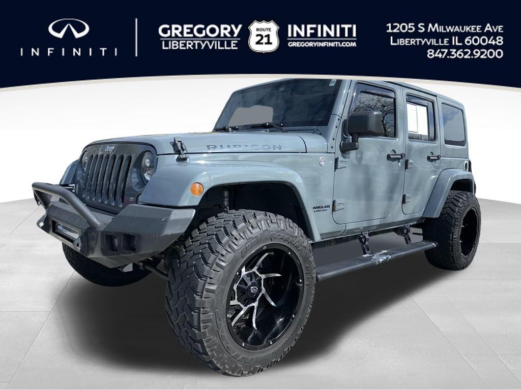 used 2015 Jeep Wrangler Unlimited car, priced at $14,998